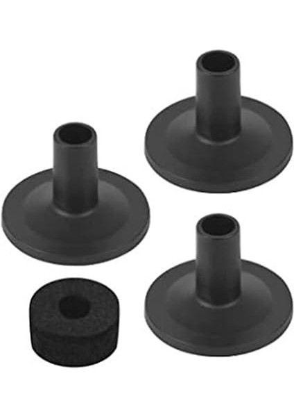 21 Adet Davul Keçe Ped Seti, Zil Standı Keçeleri Kaymaz Yedek Aksesuarlar Komple Set indirimleri