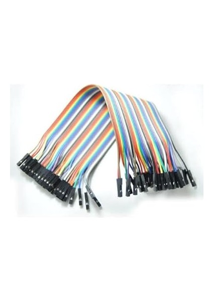 40 Adet Dişi-Dişi Jumper Kablo 20 cm fiyatları