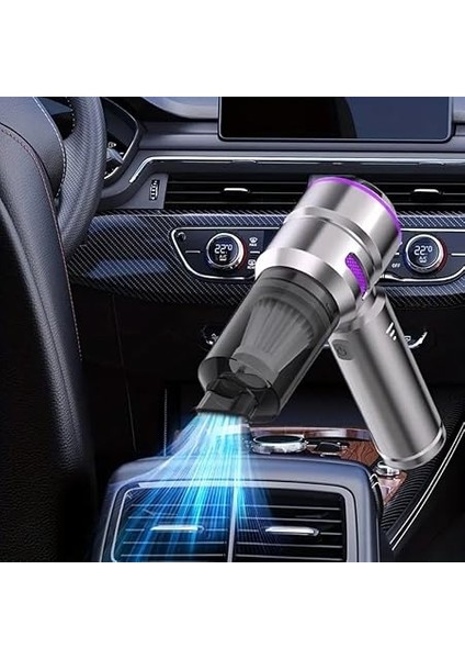 Içi Şarjlı Süpürge, Çok Amaçlı Süpürge, 15000 Pa Yüksek Emiş Gücü, 7 Farklı Kullanılabilir Başlık, 2000 Mah Batarya, 3 Kademeli Güç Modu, Yüksek Çekiş ve Üfleme, Vakumlu Araç Içi Süpürge fırsatları