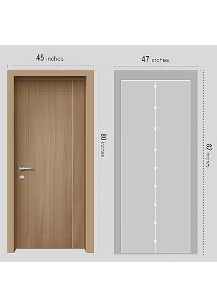 90514 Magnetli Kapı Sinekliği modelleri