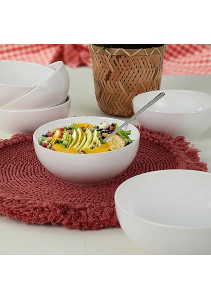 Beyaz Delta Çorba Kasesi 14 cm 6 Adet