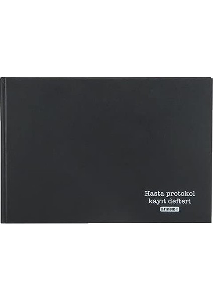 Hasta Protokol Kayıt Defteri 192 Yp.