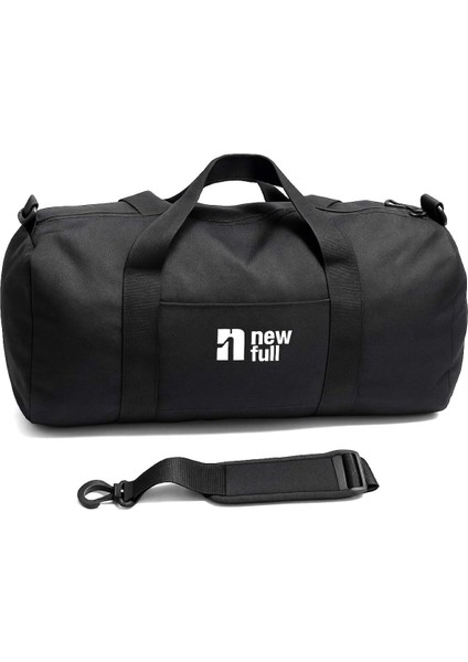 ve Seyahat Çantası, Su Geçirmez, Ayakkabı Bölmeli, Siyah, Orta Boy