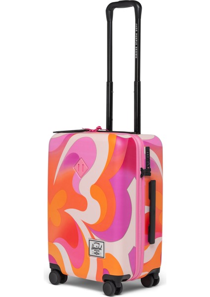 × Jade Purple Brown Darbeye Dayanıklı Tekerlekli Kabin Boy Valiz 43L