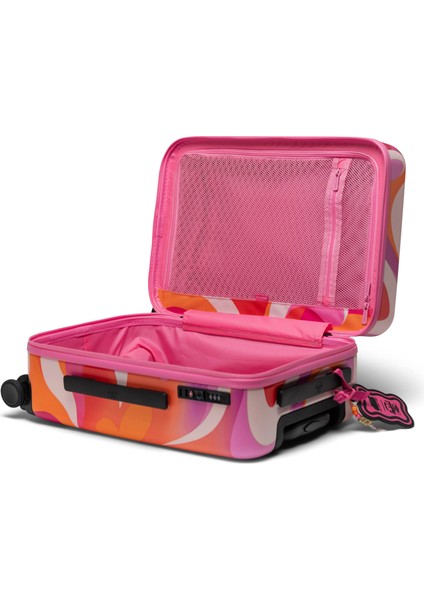 × Jade Purple Brown Darbeye Dayanıklı Tekerlekli Kabin Boy Valiz 43L