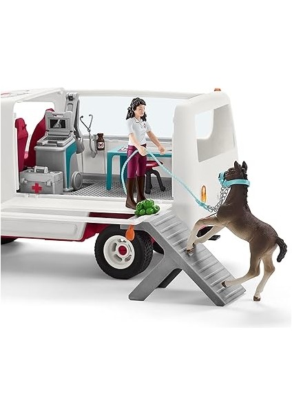 Horse Club - Veteriner Aracı Hannoverli Tay Ile, At Veteriner Hekimi X-Ray Oyun Kiti Seti Ile, Veteriner Kiti 5-12 Yaş Çocuklar Için indirimleri