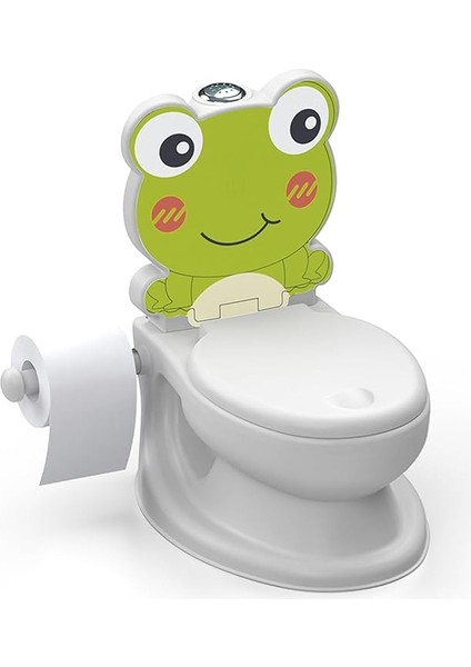 Oyuncak Kurbaga Eğitici Lazımlık Beyaz