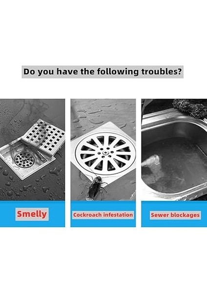 Küvet Durdurucu Silikon Yer Sifonu Koku Önleyici Mat, Silika Jel Tapaları, Koku Giderici Kapak, Mutfak Contası, Kanalizasyon Koku Giderme 2 Adet Mutfak, Banyo ve Çamaşırhane Için Uygun modelleri