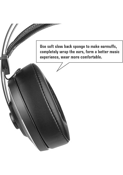 T-803 Kablolu Kulak Üstü Stüdyo ve Miks Dj Stereo Lar 50MM Dymium Sürücüler 3.5mm 6.5mm O 'a Dönüştürücü Amp Bilgisayar Fon Piyano Gitar Dizüstü Bilgisayar Siyah Siyah fırsatları