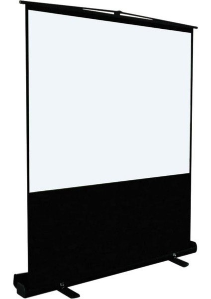 221X123 cm Taşınabilir Portatif Pull Up Floor Screen Projeksiyon Perdesi