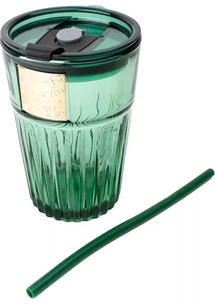 Adet Zümrüt Yeşil Cam Kupa Bardak Kahve Meşrubat Tatlı Kokteyl Bardağı Yeşil 470 ml fırsatları