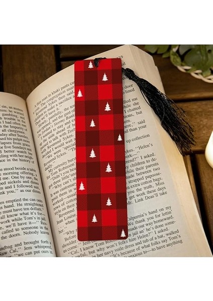 Yeni Yıl Konsept Tasarımlı Kitap Ayracı fırsatları