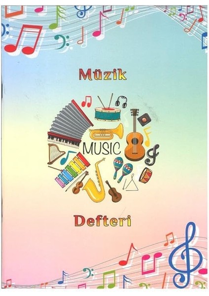 Defteri Büyük Boy A4 40 Yaprak Karton Kapak Sol Anahtarlı Kareli Müzik Defteri 1 Adet Ten Rengi modelleri