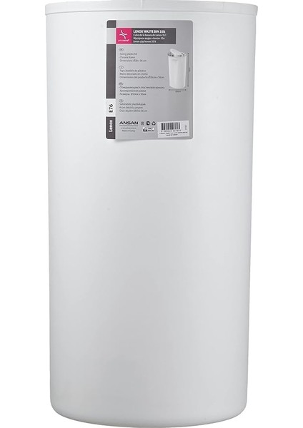 M-E76-01 Lenox 35 Lt Çöp Kovası, Beyaz modelleri