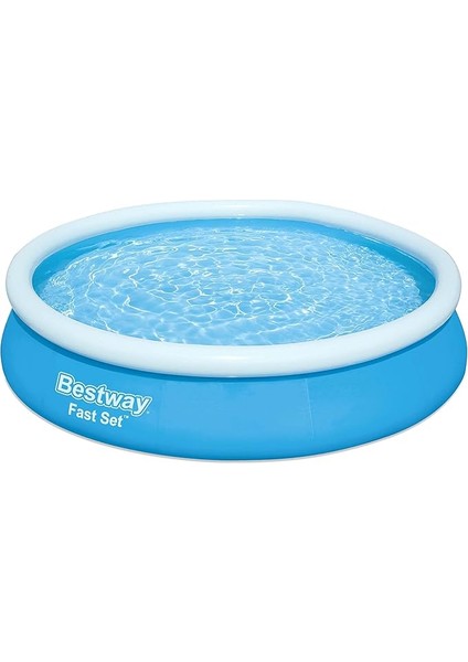 Fast Set Yüzme Havuzu, Çocuklar ve Yetişkinler Için Aile Çocuk Havuzu; 5377L, 3,66 M x 76 cm