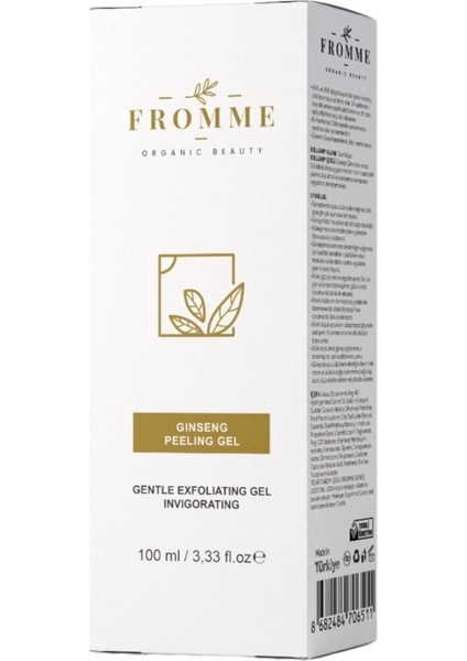 Organic Beauty Ginseng Peeling Gel fiyatları