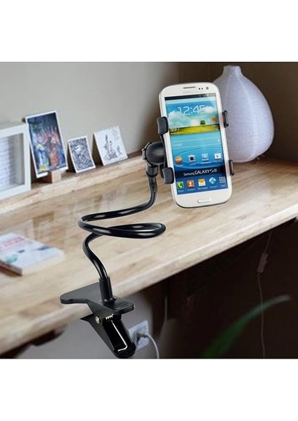 Oynar Başlıklı Akrobat Telefon Tutucu Portatif Telefon Tutma Aparatı Siyah fiyatları