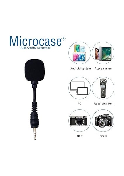 3.5 mm 3 Boğum Mini Telefon Notebook Laptop Mikrofon - AL2660 fiyatları