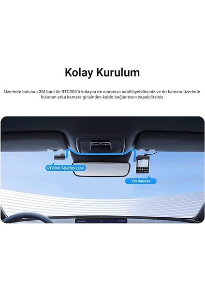 RTC300 A229 Pro/plus Uyumlu 2k / 30Hz Telefoto Kamera indirimleri