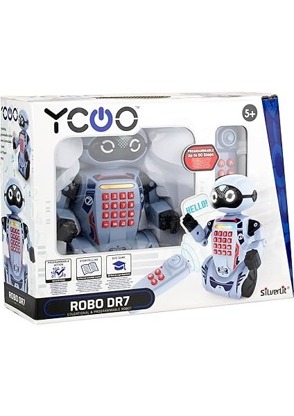 Robo Dr7 Türkçe Konuşan Sesli ve Işıklı Uzaktan Kumandalı Robot fiyatları