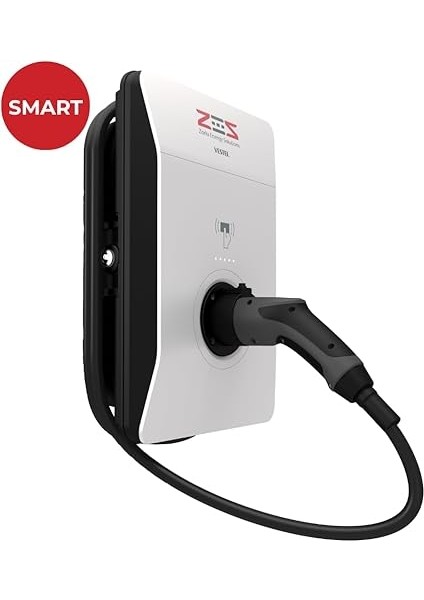 Ac Elektrikli Araç Şarj Istasyonu EVC04 22KW Smart Özellikli 5mt. Tip2 Kablolu, IP54 Sertifikalı Ev Şarj Cihazı modelleri