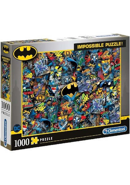 - 1000 Parça Batman Yetişkin Puzzle - Impossible