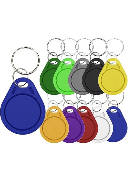 50 Adet Uıd 13,56 Mhz Blok 0 Yazılabilir Ic Kart Klon Akıllı Anahtarlık Değiştirilebilir Etiketler 1k S50 Rfıd Erişim Kontrolü