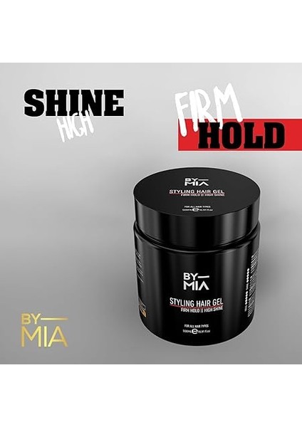 Mıa Saç Şekillendirici Jöle 500ML | Güçlü Tutuş | Yüksek Parlaklık, Islak Görünüm Saç Jölesi | Ultra Tutuş fırsatları