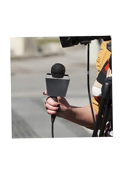 Röportaj Tv Istasyonu Logosu Mikrofon Küçük Kompakt Abs Sünger Hızlı Kurulum modelleri