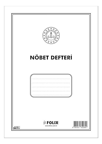 Günlük Nöbet Defteri 100 Yaprak Günlük 22X32 cm fiyatları