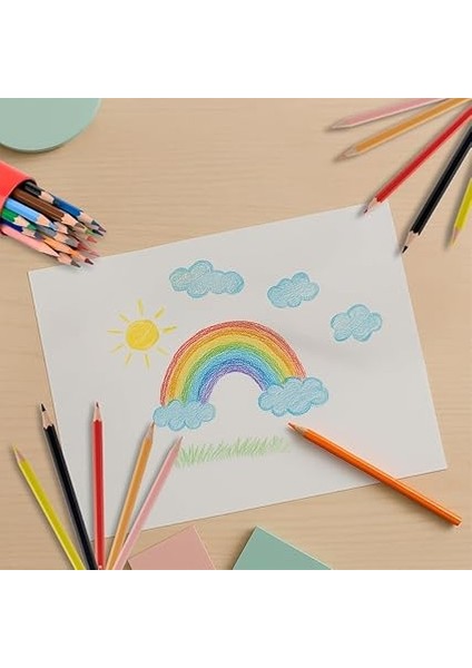 Kuru Boya Kalemi, Kırmızı Metal Tüp Kutu, 12 Renk, Tam Boy, Kalemtıraş Hediyeli, Yumuşak Mineli, Kırılmaya Dayanıklı Uçlar, Kolay Açılır fiyatları