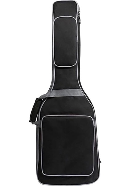 12MM Bas Gitar Kılıfı Su Geçirmez Toz Kapağı Yumuşak Çanta Oxford Kumaş 600D Elektrik Bas Gitar Gig Bag Nefes Alabilen Askılar Büyük Depolama Cebi