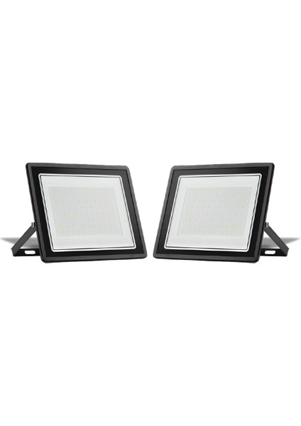 100 W 2 Adet LED Projektör 8000 Lm IP66 Beyaz - 6500K Kasım Özel Kuponlu fiyatları