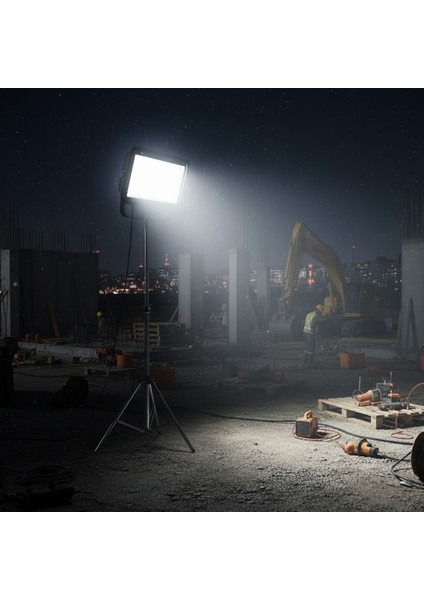 100 W 2 Adet LED Projektör 8000 Lm IP66 Beyaz - 6500K Kasım Özel Kuponlu