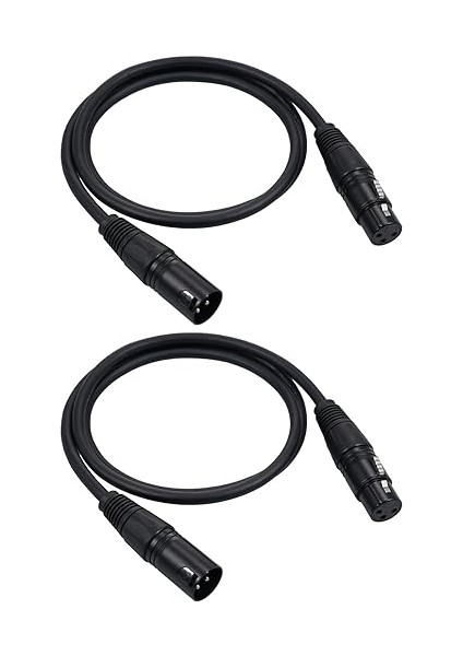 DMX512 Sinyal Kablosu Kablo/mikrofon Kablosu/mikrofon Kablosu Xlr Kablo Siyah
