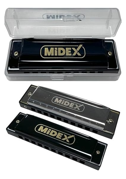 HN-10BK Siyah Örf Aletleri 10 Delikli Mızıka modelleri