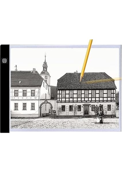 Mddg LED Işıklı A4 Boy Çizim Kopyalama Eskiz Çizim Ultra Ince Animasyon Çizim Tableti indirimleri