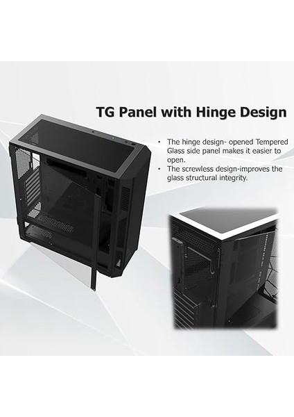 Ponos Ultra Beyaz Ms4 E-Atx Orta Kule Pc Kasası, Açılan Temperli Cam Yan Panel, Ön Kurulum 4 Argb Fan, Mesh Ön Panel, Beyaz (0R20B00228) fırsatları