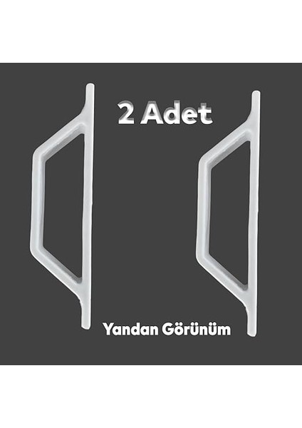 Pimapen Pvc Pencere Kapı Sineklik Kolu Plastik D Tutucu Tutamağı 2 Adet fiyatları