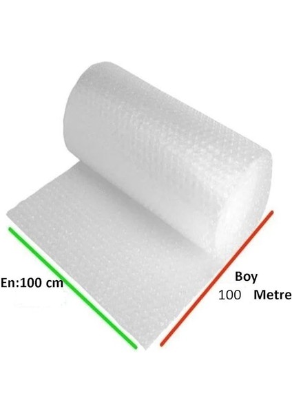 Balonlu Naylon 100CM x 100MT (En: 100 Cm, Boy: 100MT.) Üç Katlı Eşya Koruma Ambalajı, Pat Pat fiyatları