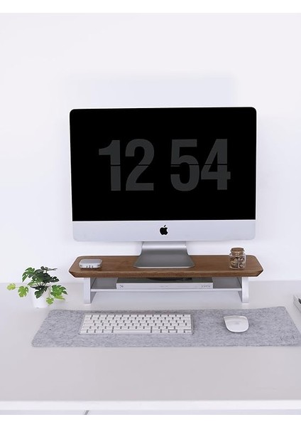 Wood Küçük Monitör Standı (Meşe) modelleri