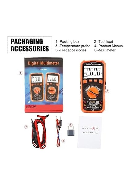 VC97+ Multimetre Ölçü Aleti Avometre True Rms fırsatları