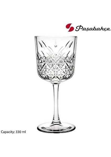 Tımeless Şarap Kadehı 330 cc 4'lü Hediyelik Kutu fiyatları