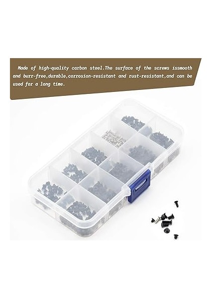 Dizüstü Bilgisayar Bilgisayar Vida Kiti 500 Adet M2 M2.5 M3 Evrensel Düz Başlı Vidalar Bilgisayar Tamir Aksesuarları Ibm Hp Dell Samsung Sony Toshiba Gateway Acer Lenovo Dizüstü Bilgisayarlar Için indirimleri