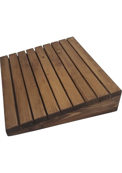 Mobilya Ahşap Masa Altı Ayaklık Ayak Koyma Standı Kestane Rengi fırsatları