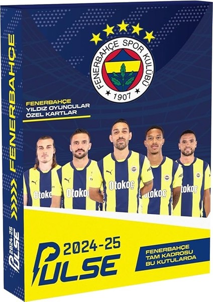 Cards - Fenerbahçe Pulse Futbol Kart Serisi 2024-2025 (12 Kart)