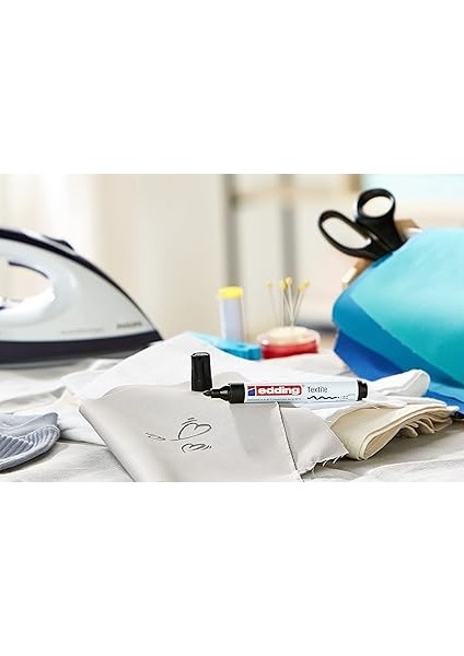 4500 Tekstil Kalemi - Siyah - 1 Kalem - 2-3 mm Yuvarlak Uç fiyatları