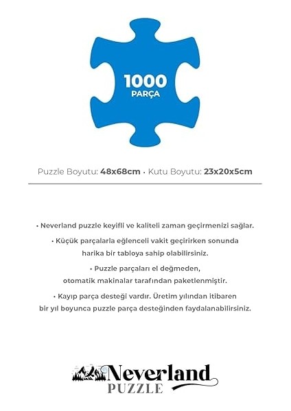 1000 Parça Puzzle - World Map-I (Dünya Haritası-I) modelleri