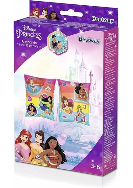 Disney Prenses Şişirilebilir Kol Bandı Şamandıraları modelleri
