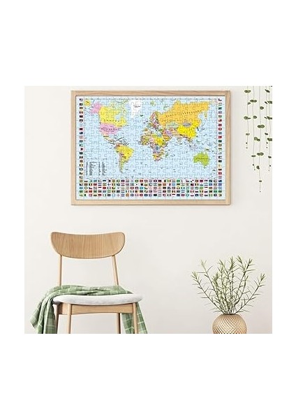 Puzzle - Dünya Haritası / 260 Parça Puzzle, #3319 fiyatları